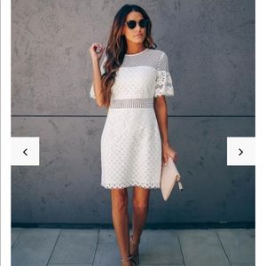 NWT Corsage Lace Dress